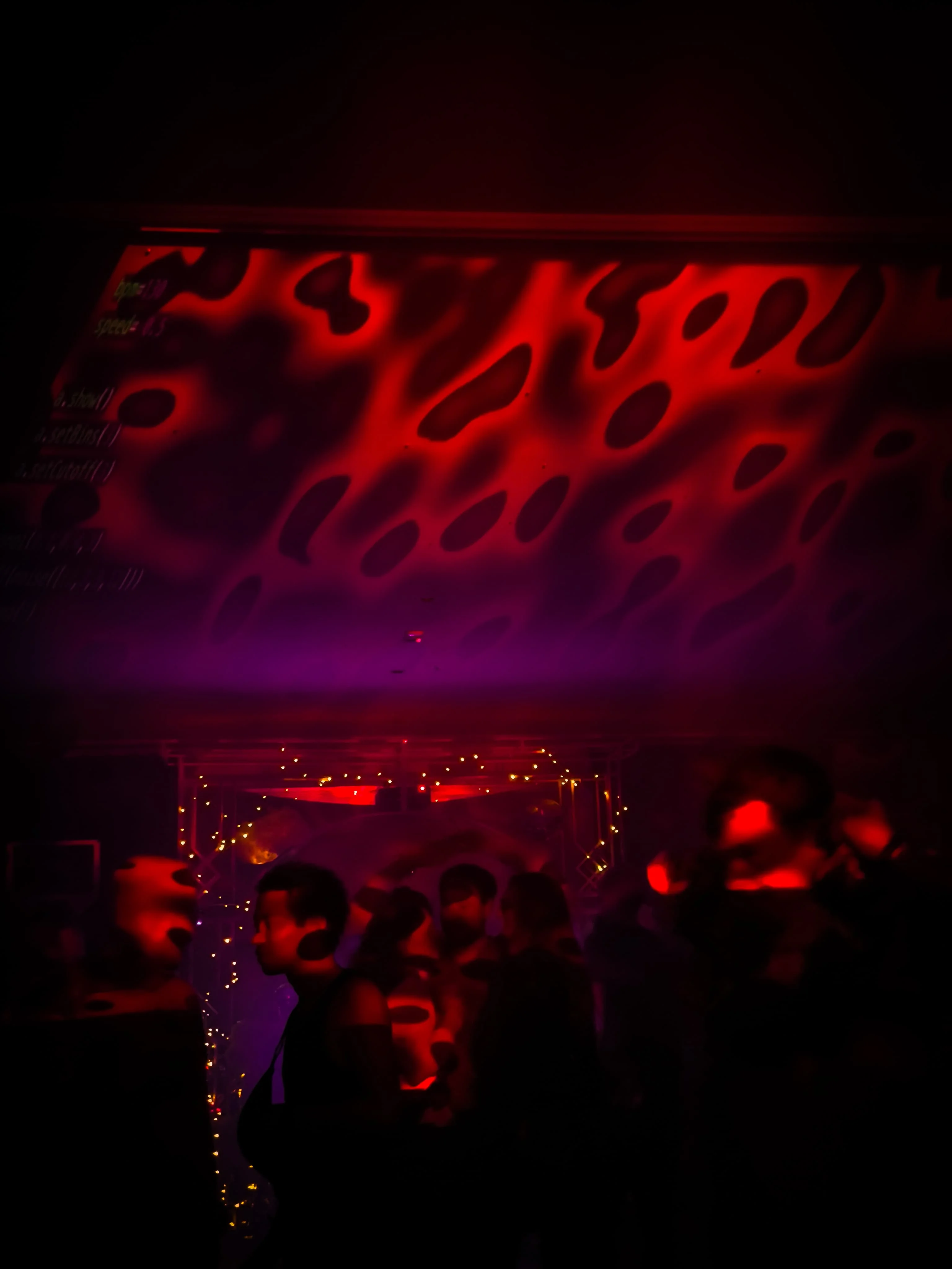 Live coding performance portrait